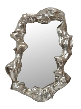 Καθρέπτης Polyester Ασημί 95x15x151εκ. Zen Collection 25.49.52317