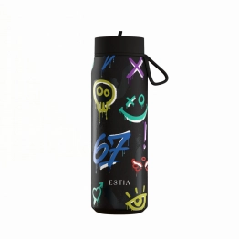 Θερμός Με Καλαμάκι Ανοξείδωτος Six Seven Pulse Save The Aegean Estia 500ml 01-47917
