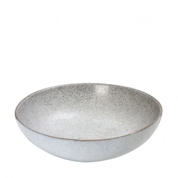 Πιάτο Φαγητού Βαθύ Stoneware Off White Etna ESPIEL 21x5εκ. FRL208K4