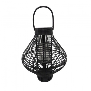 Φανάρι Bamboo Μαύρο Art Et Lumiere 44,5x50,5εκ. 14850