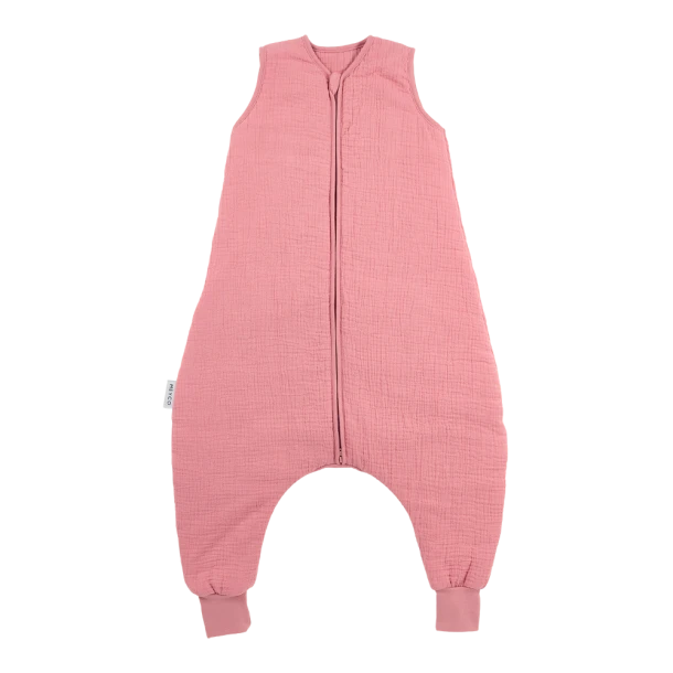 Υπνόσακος Βαμβακερός Με Ποδαράκια 2.0Tog 9-18 Μηνών/74-86εκ. Muslin Rose Meyco MEY-247.000.74.04