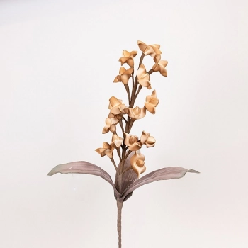 Κλαδί Με Λουλούδι Ορχιδέα Foam 20x95εκ. Καφέ ESTHETI 816-20045