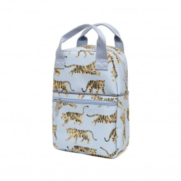 Backpack Παιδικό 20x10x29εκ. Tigers Grey Petit Monkey PTM-BP7-S