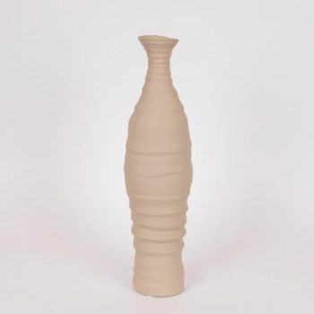 Βάζο Κεραμικό Μόκα 12x12x48εκ. ESTHETI 819-00598