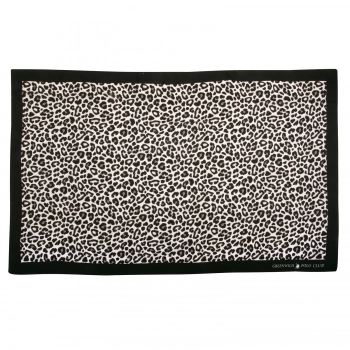 Παρεό Θαλάσσης Rayon 110x180εκ. Essential 4036 Μαύρο-Taupe Greenwich Polo Club