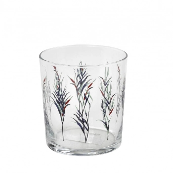 Ποτήρι Νερού Με Σχέδιο Botanic ESPIEL 380ml RAB501K6