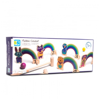 Rainbow Croquet-Κροκέ Bs Toys GA383
