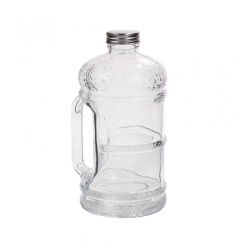 Μπουκάλι Νερού Γυάλινο Διάφανο 1000ml Matera Max Home ZT25QBWBSSP1