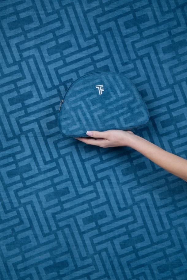 Νεσεσέρ Polyester/Polyamide 26x17εκ. Icon Ocean Blue Feel and Touch