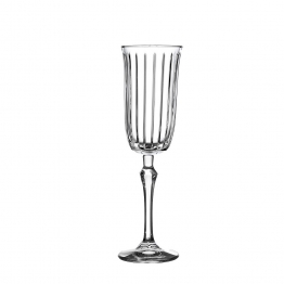 Ποτήρι Σαμπάνιας Γυάλινο Διάφανο Joy ESPIEL 175ml-6,6x6,6x22,2εκ. SP440300G4