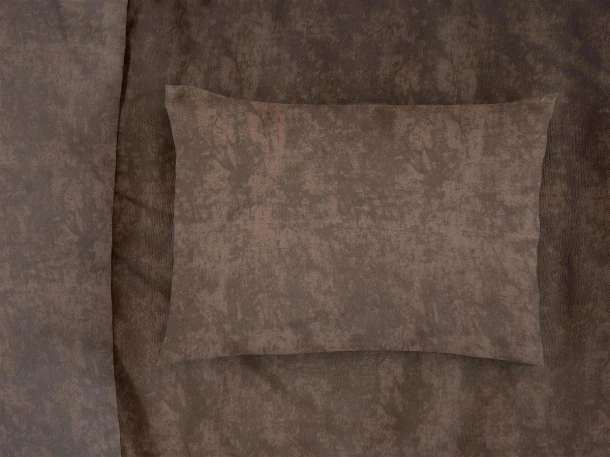 Μαξιλαροθήκη Φάκελος Βαμβακερή 50x70εκ. Shadow 22 Brown DimCol