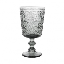 Σετ Ποτήρια Νερού 6τμχ Γυάλινα Tiero Smoke 360ml CRYSPO TRIO 52.904.53