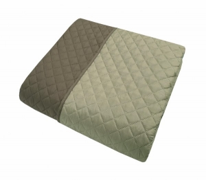 Κουβερλί Microfiber Ultrasonic Μονό 160x240εκ. Καφέ-Γκρι/Καφέ