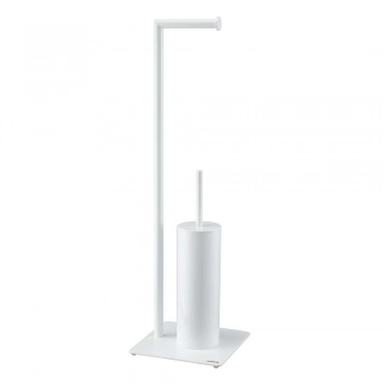 Πιγκάλ Με Χαρτοθήκη Μεταλλικό 20x20x71εκ. Tube 2nd Version White Sealskin 800289