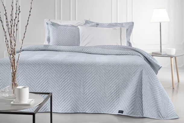 Σετ Κουβερλί Microfiber Υπέρδιπλο 220x240εκ. Hamptons Blue Guy Laroche