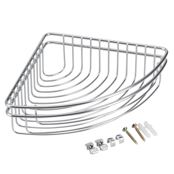 Εταζέρα Γωνιακή Μονή Ανοξείδωτη Cuba METALTEX 19x19x6εκ. 16-404622