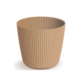 Κασπώ Πλαστικό Natural Φ13x11εκ. Milly Round Eco Wood iliadis 572949