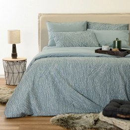 Σετ Σεντόνια Polycotton Υπέρδιπλα Με Λάστιχο 160x200+32εκ. Brooke Grey Casual Line Melinen 20006307
