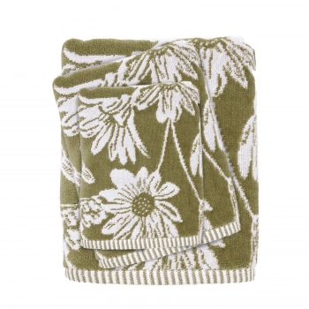 Σετ Πετσέτες 3τμχ Βαμβακερές Daily 0798 Green Das Home