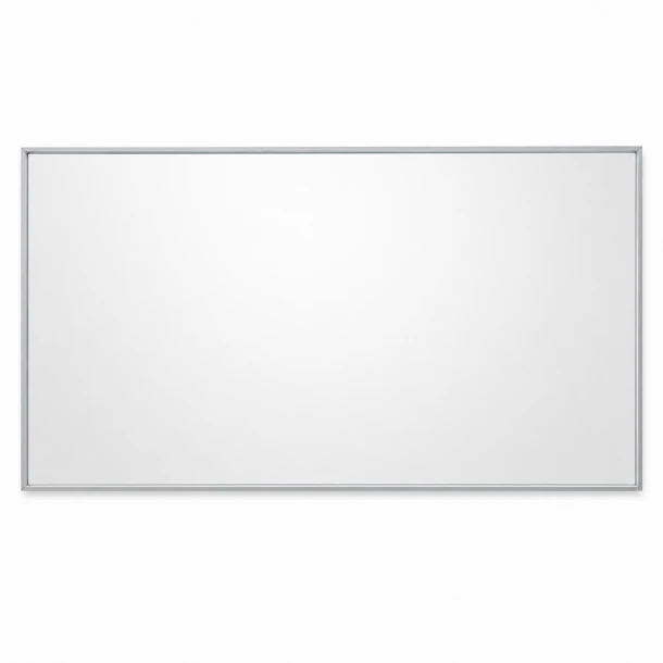 Καθρέπτης Με Πλαίσιο Αλουμινίου Chrome 100x2x50εκ. MRShome MRS4601003