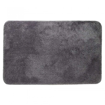 Ταπέτο Μπάνιου Αντιολισθητικό Polyester 60x90εκ. Angora Grey Sealskin 293993614