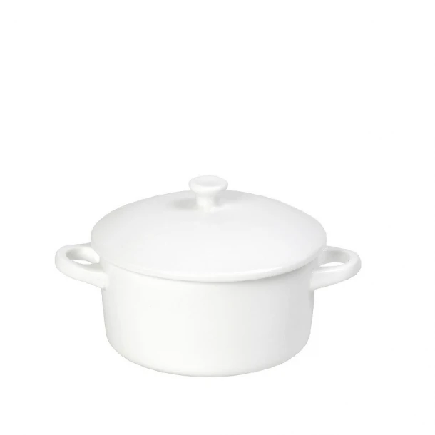 Κατσαρολάκι Σερβιρίσματος Πορσελάνης Ιβουάρ Siders ESPIEL Δ11,8x9,2εκ.-470ml FUK157K3