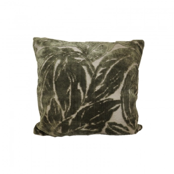 Διακοσμητική Μαξιλαροθήκη Βαμβακερή Λαδί Art Et Lumiere 45x45εκ. 10156