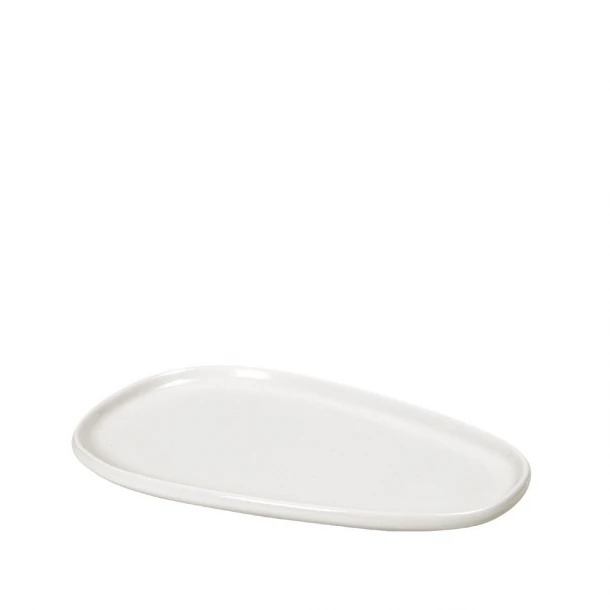 Πιατέλα Σερβιρίσματος Τρίγωνη Πορσελάνης Ιβουάρ Siders ESPIEL 31,8x20,5x2εκ. FUK121K2