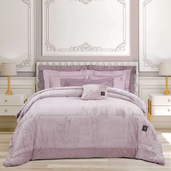 Κουβερτοπάπλωμα Faux Fur King 240x250εκ. Premium 3963 Nude Greenwich Polo Club