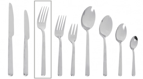 Πηρούνι Φαγητού Ανοξείδωτο 18/0 Fortune ESPIEL 20,5εκ.-4mm CUS304K12