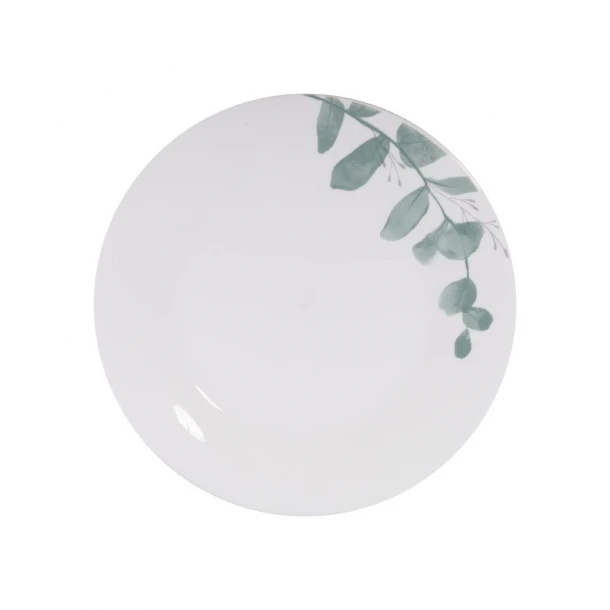 Πιάτο Φρούτου Γυάλινο Green 20εκ. Leaf Eaton ME25031720