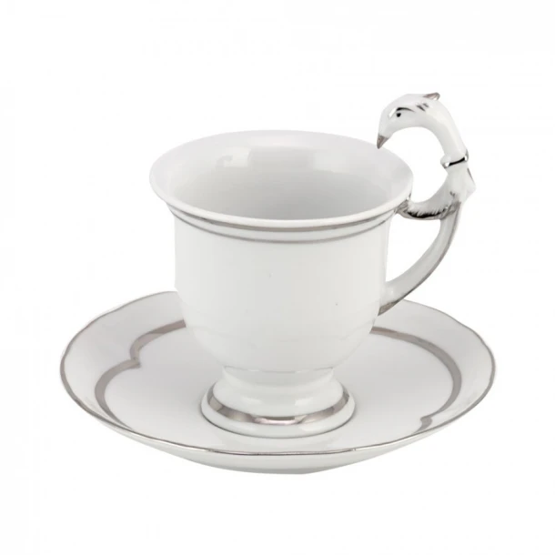 Σετ 6τμχ Φλυτζάνια Τσαγιού Πορσελάνης WM Collection 220ml 738