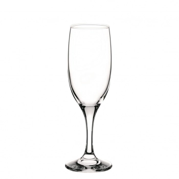Ποτήρι Σαμπάνιας Γυάλινο Διάφανο Bistro ESPIEL 190ml SP44419G6