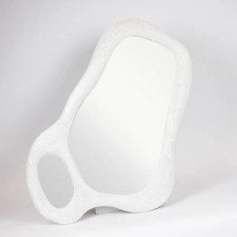 Καθρέπτης Τοίχου Ξύλινος Λευκός 90,4x3x57,9εκ. ESTHETI 811-30006