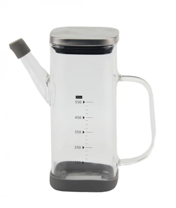 Ροή Λαδιού Γυάλινο Διάφανο 550ml Croton Max Home® ZT23SGPYHTGJDZ1