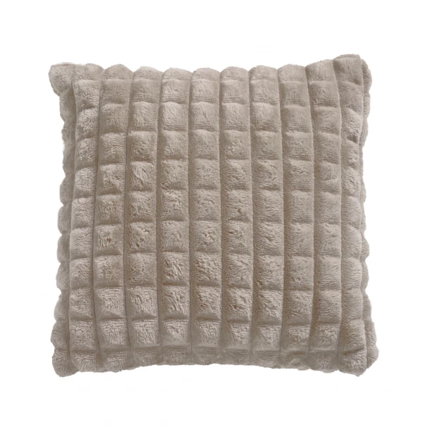 Διακοσμητική Μαξιλαροθήκη 40x40εκ. Polyester 1387 Taupe Das Home