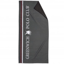 Πετσέτα Θαλάσσης Microfiber 80x170εκ. Essential 5209 Grey Greenwich Polo Club