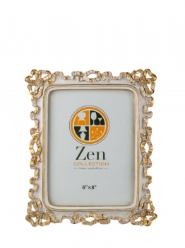 Κορνίζα Polyester Χρυσή-Μπεζ 15x20εκ. Zen Collection 25.2.50705
