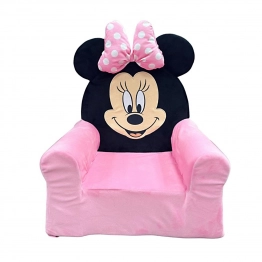 Πολυθρόνα Velboa Disney Home Minnie 49 Pink-Black 34x47x48εκ. Dimcol