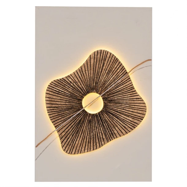 Πίνακας Καμβάς Ελαιογραφία Με Φως Led Abstract 60x90εκ. iliadis 92726