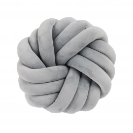 Διακοσμητικό Μαξιλάρι Βελούδινο Φ35εκ. Deco 2291 Grey Das Home