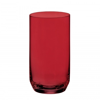 Ποτήρι Νερού Σετ 6τμχ Κρυστάλλινο Bohemia Red Ara 400ml CTB2SF107240