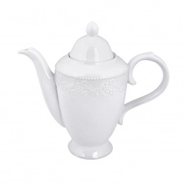 Τσαγιέρα Πορσελάνης 1210ml Λευκή Kea PW35 Oriana Ferelli PRPW350015