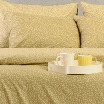 Ζεύγος Μαξιλαροθήκες Βαμβακερές 50x70εκ. Samuele Olive-Beige Ultra Line Melinen 20005512