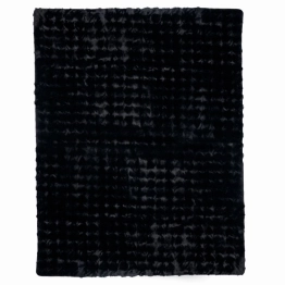 Χαλί Συνθετική Γούνα 180x240εκ. Μαύρο iliadis 91848