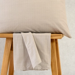 Σετ Σεντόνι Με 2 Μαξιλαροθήκες Βαμβακερό King Με Λάστιχο 180x200+32εκ. Luca Grey Ultra Line Mini Melinen 20005571