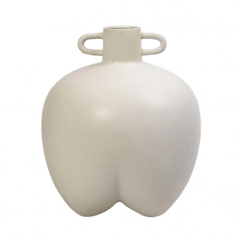 Βάζο Κεραμικό Λευκό ESPIEL 27x27x31εκ. TAS224