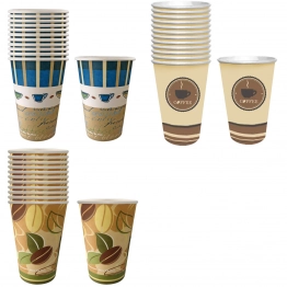 Ποτήρια Χάρτινα Σετ 50τμχ 480ml Homie 80-1952