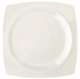 Πιάτο Ρηχό Φαγητού Πορσελάνης 27εκ. Off White CRYSPO TRIO 55.300.01