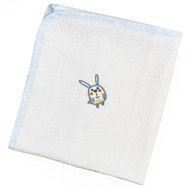 Σελτεδάκι Bebe Polycotton 60x80εκ. Elephant Ciel 11222